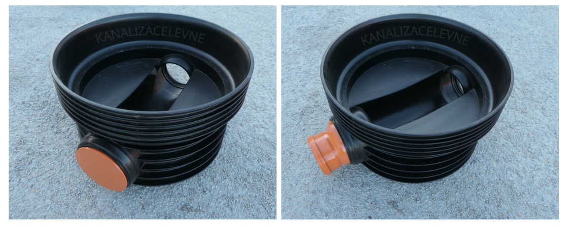 Revizní šachta s redukcí