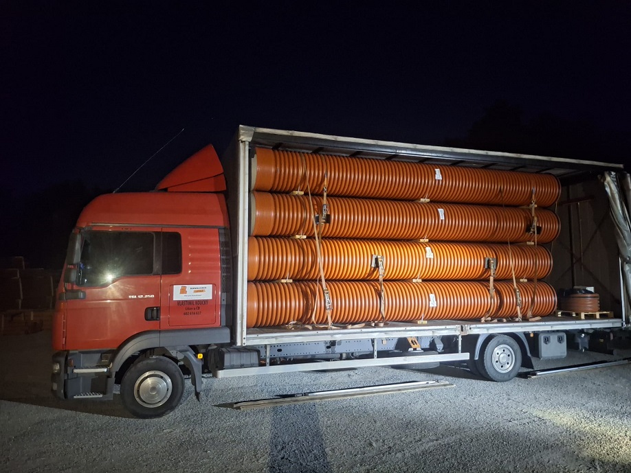 Korugované potrubí sn8