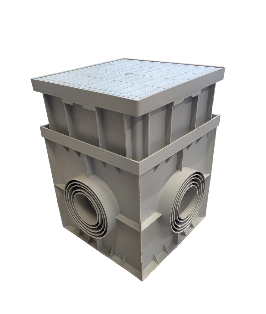 Prodlužovací nástavec 400x400 mm – použití se šachtou a poklopem