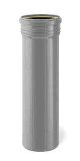 Šedé UV stabilní trubky a tvarovky