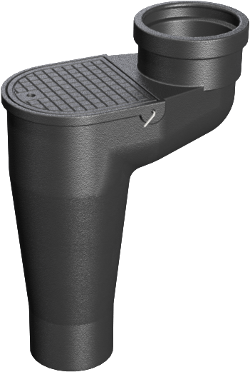 Lapače střešních splavenin litinové + Potrubí