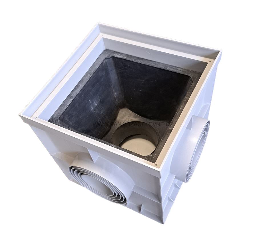 Dvorní vpusť 400x400mm protizápachová s mříží