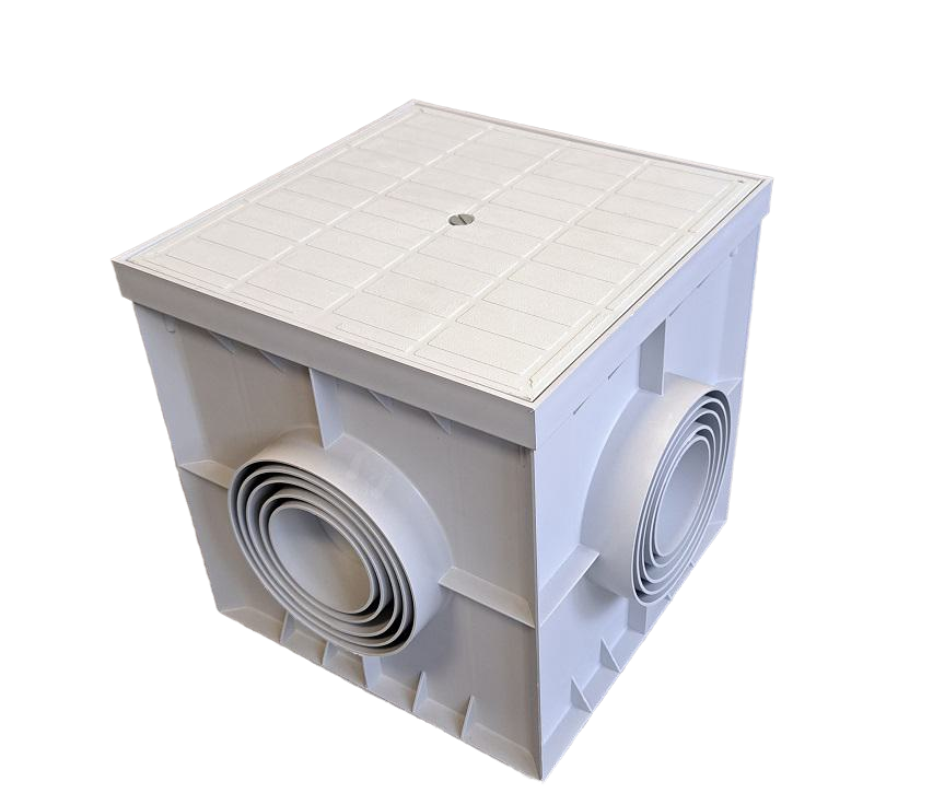 Dvorní vpusť 400x400mm protizápachová s poklopem