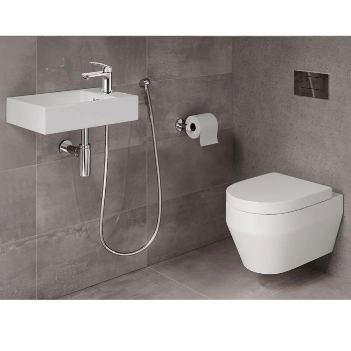 Umyvadlová stojánková baterie Lila s bidetovou sprchou