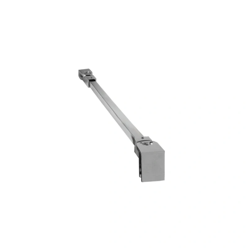 Sprchový kout, Lima, čtverec, 90x90x190 cm, chrom ALU, sklo Čiré, dveře lítací