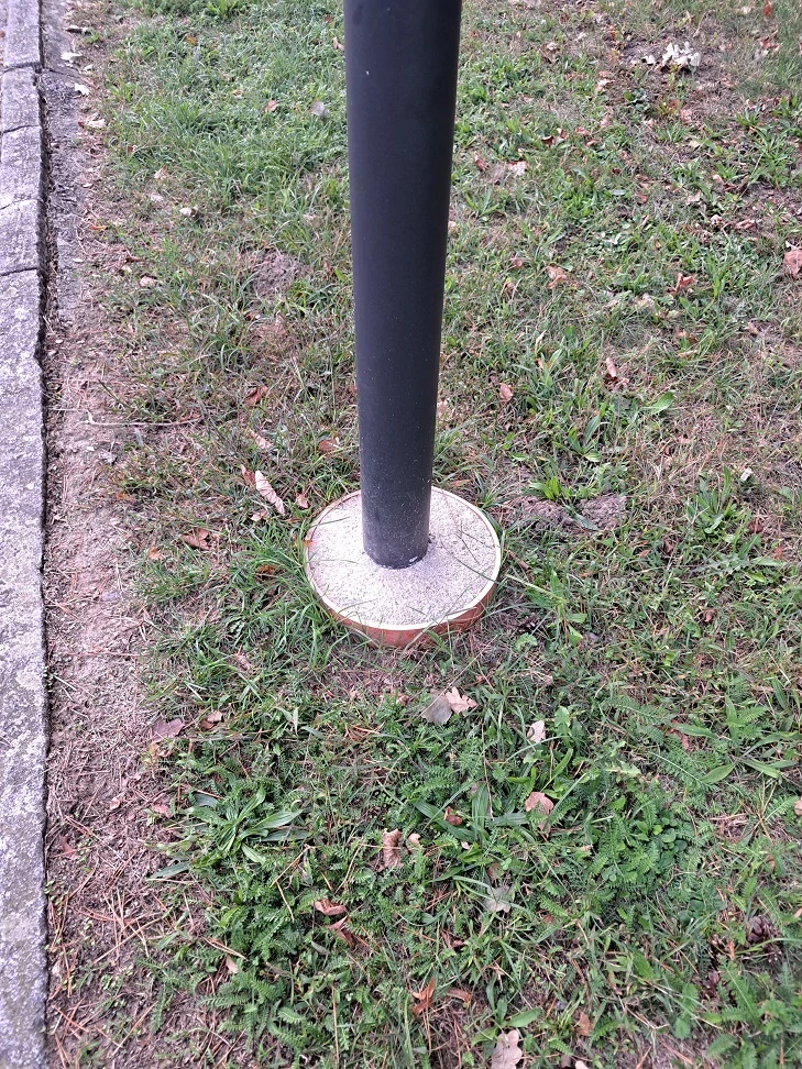 Trubka DN400 délka 1000mm pro patky sloupů, stožárů apod