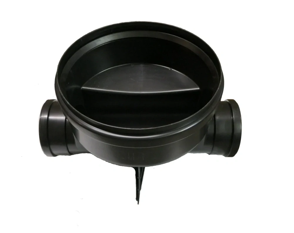 Revizní šachta 315mm průchozí KG 160 + plast. poklop 1,5t