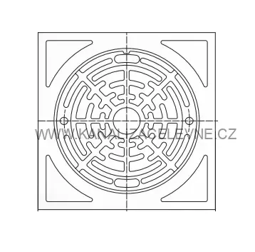 Revizní šachta 400mm průchozí KG 200 + Teleskop 40 t