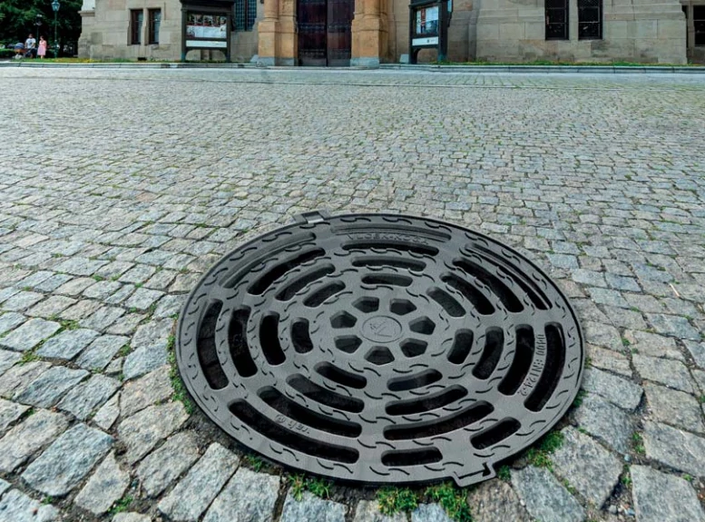 Kruhová vtoková mříž 600mm 40t