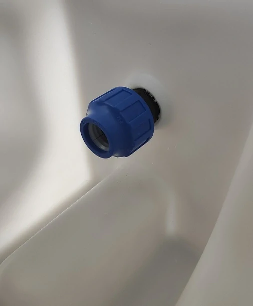 Vodoměrná šachta průměr 1000mm - výška 1500mm, DN32