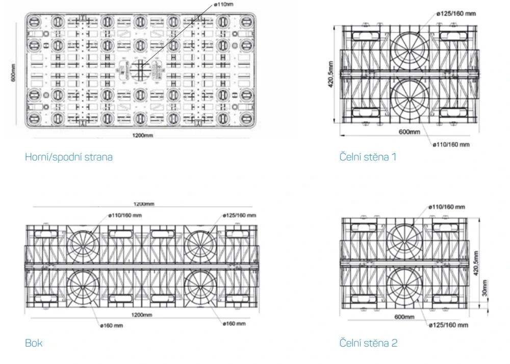 Vsakovací box objem 300l