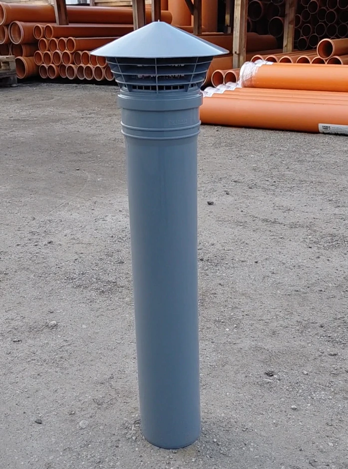 Odvětrávací komínek UV stabilní DN 110  - výška 500mm 