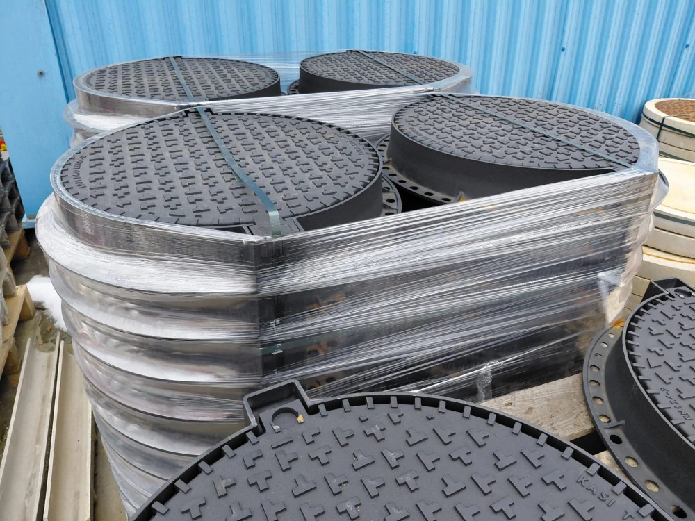 Kruhový poklop 600mm 40t – KASI s PUR tlumením