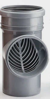 Čistící kus UV stabilní DN 110 - Šedá