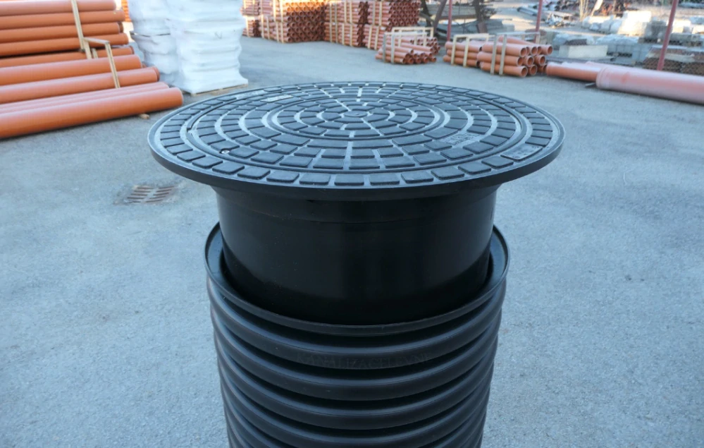 Revizní šachta DN 600x400mm přímá 1,5 t 1000mm