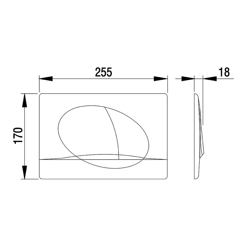 WC komplet pro sádrokarton s příslušenstvím