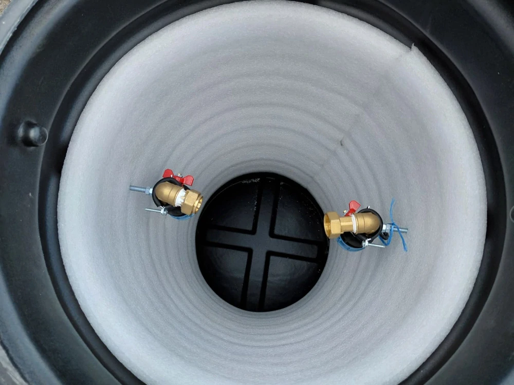 Vodoměrná šachta průměr 500mm - výška 1300mm