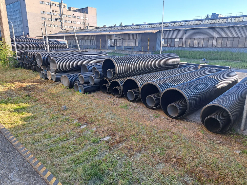 Korugovaná trouba Ecopal PE SN16 533 x 6000 mm bez hrdla