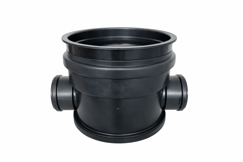 Revizní šachta 315mm průchozí KG 125 + plast. zátka pochozí - 500mm