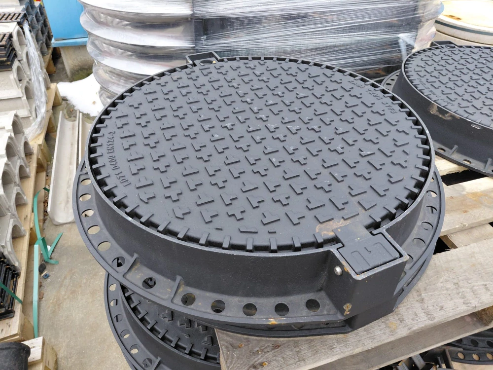 Kruhový poklop 600mm 40t – KASI s PUR tlumením