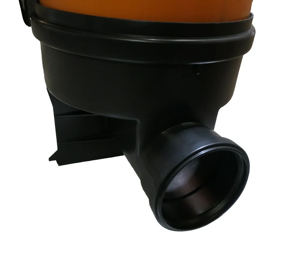 Revizní šachta 315mm průchozí KG 160 + plast. poklop 1,5t