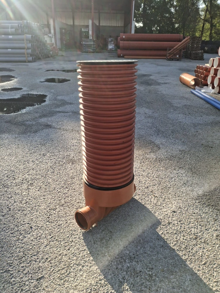 Revizní šachta DN425 - KG160 kompletní set pro kanalizační přípojku 1,5 t - 2000mm