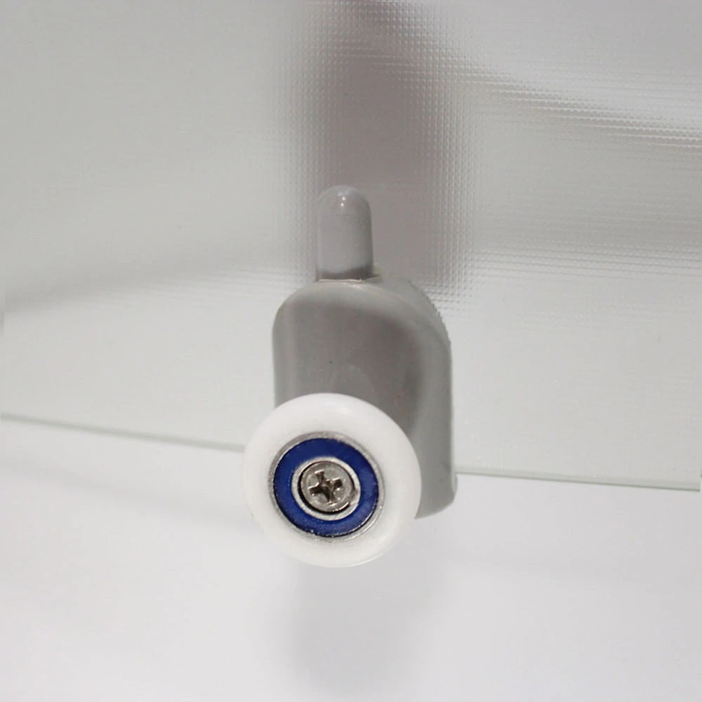 Sprchový box, čtvrtkruh, 90 cm, satin ALU, sklo Point, zadní stěny bílé, SMC vanička, bez stříšky