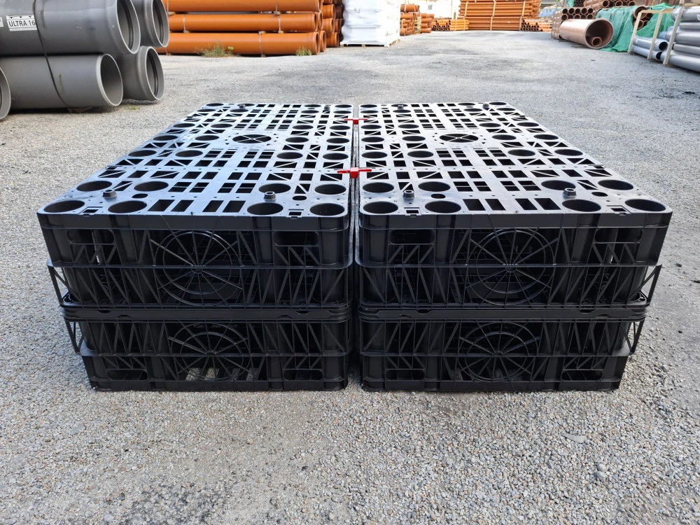 Vsakovací box 600 l s geotextilií – retenční vsakovací systém dešťové vody