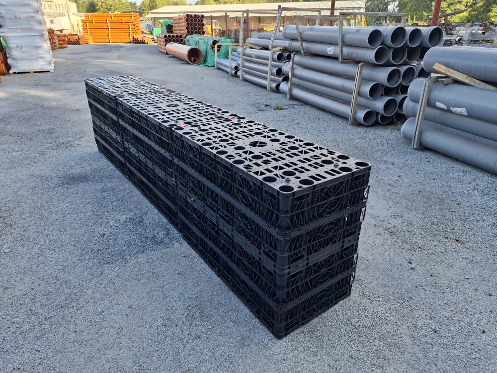 Vsakovací box objem 1800l + geotextílie typ III