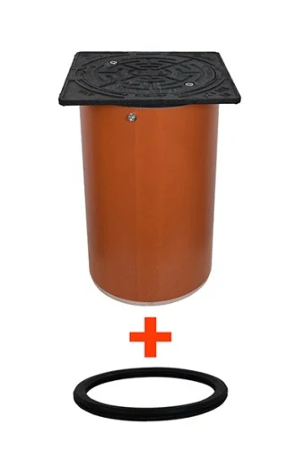 Uklidňovací šachta DN400 – PE40 na KG160 - pojezdová 40t