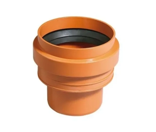 KGUS Přechod kamenina rovný konec 125mm