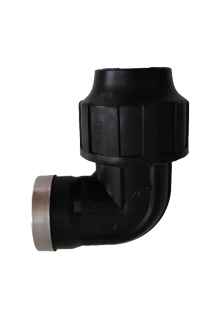 PE koleno 32 x 1" mm vnitřní závit