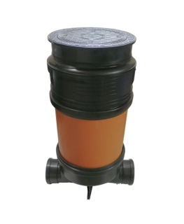 Pachotěsná revizní šachta 315mm průchozí KG 160 + poklop 3t