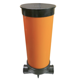 Revizní šachta 400mm průchozí KG 250 + plast. poklop 7,5t