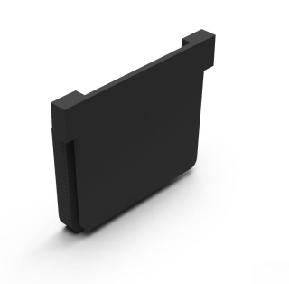 Koncovka venkovního žlabu 130x105mm