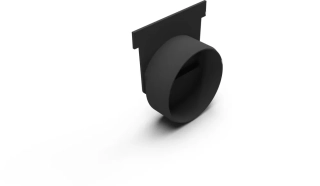 Boční odtok venkovního žlabu 130x105mm 110mm