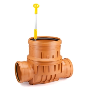 Šachtové dno se zpětnou klapkou DN 315/160