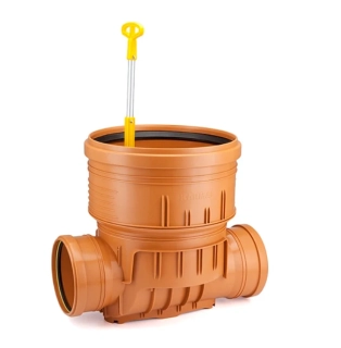 Šachtové dno se zpětnou klapkou DN 400/160