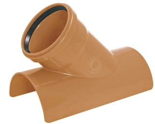 Nalepovací odbočka DN 200 x 160 - 45°