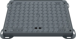 Hranatý poklop 900x600mm 40t