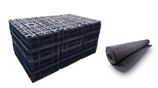 Vsakovací box objem 1800l + geotextílie typ I