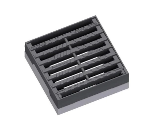 Mříž s pantem EUROPA 500x500 mm