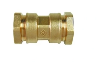 Mosazná svěrná spojka PE 32 × 32 mm– voda