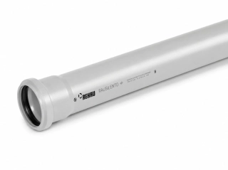 Odhlučněná HT trubka DN50 500 mm REHAU RAUSILENTO