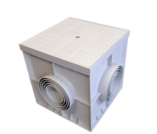 Dvorní vpusť 400x400mm protizápachová s poklopem