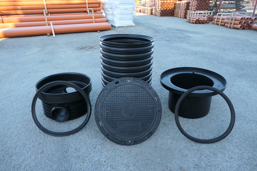 Sklad – revizní šachta (sestava)