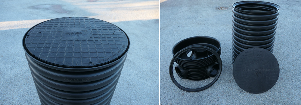 kanalizační šachta plastová 