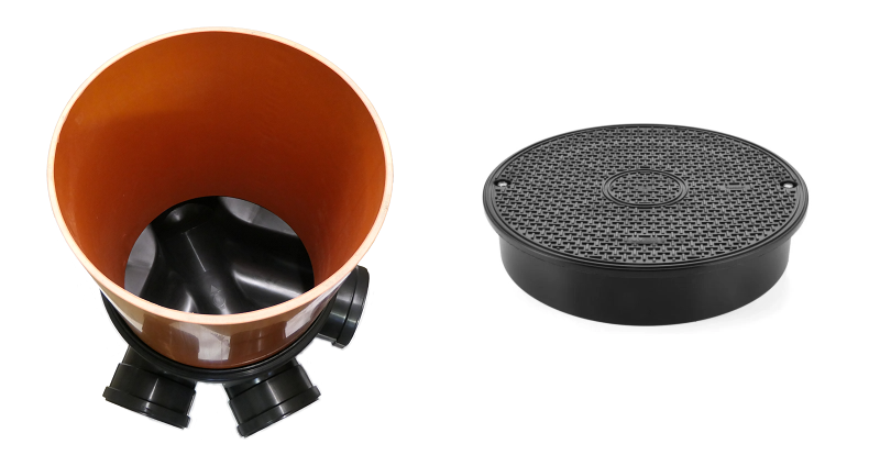 šachta více vstupů 400mm