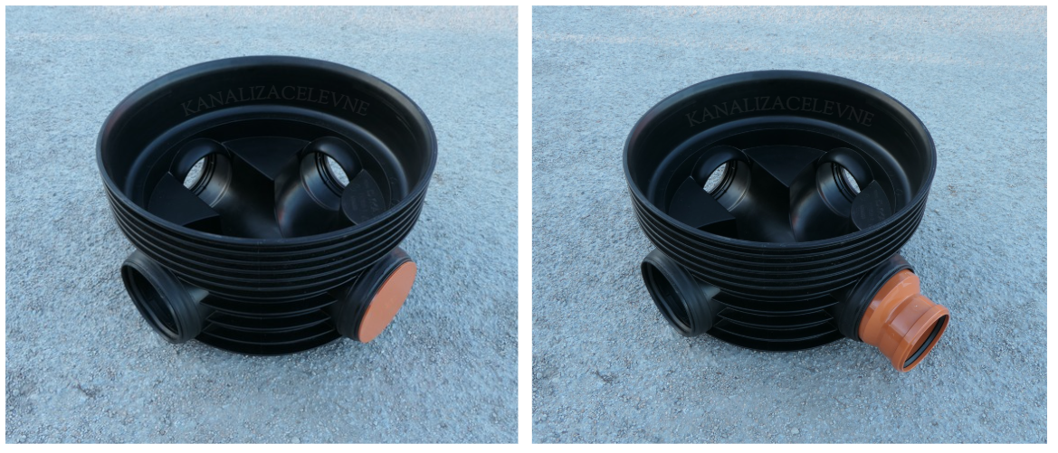 Revizní šachta s redukcí