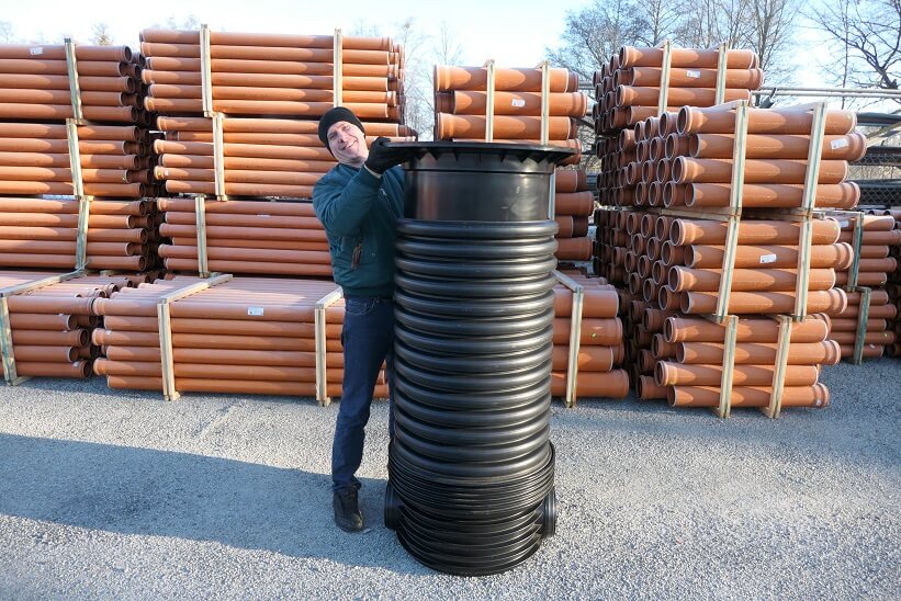 Sklad – revizní šachta